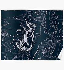 Lupus Constellation Poster