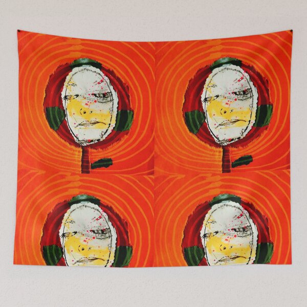 Item preview, Vibrating Flower Face designed and sold by donna malone.
