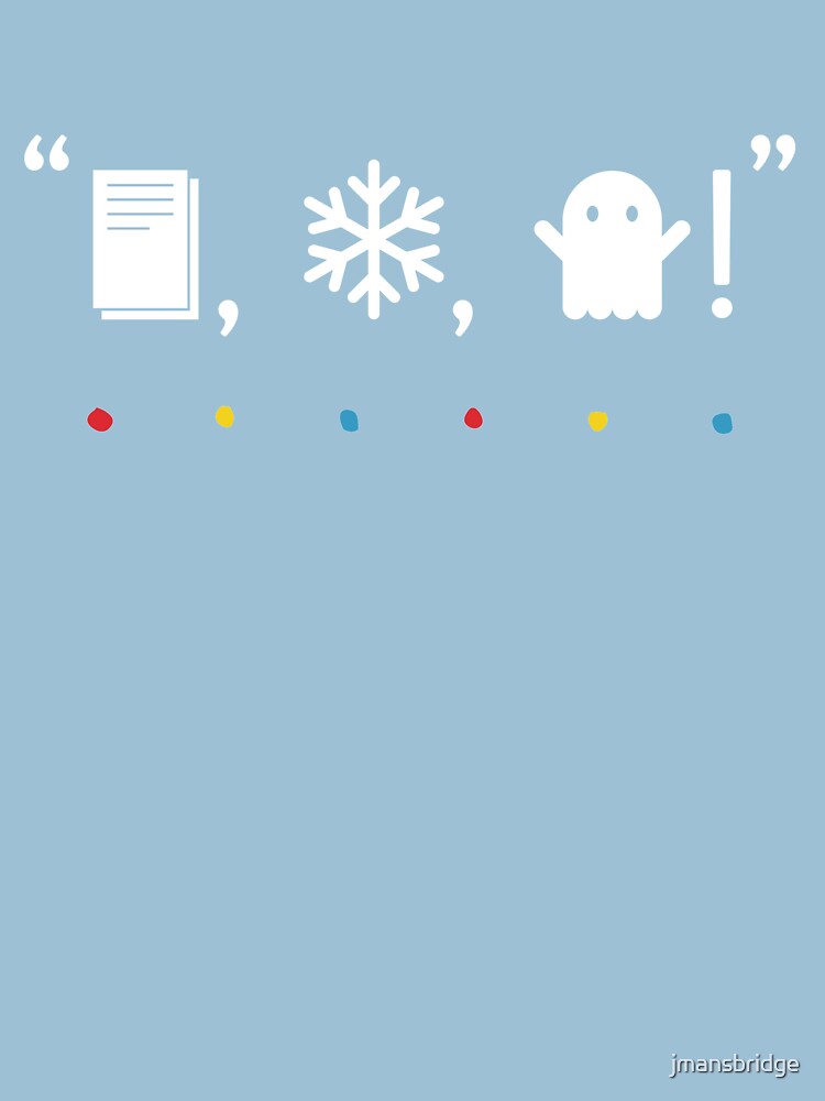 Paper Snow A Ghost T Shirt