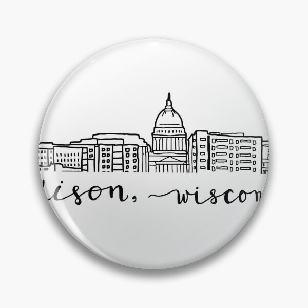 Item preview, Madison city outline  designed and sold by carleiqh.