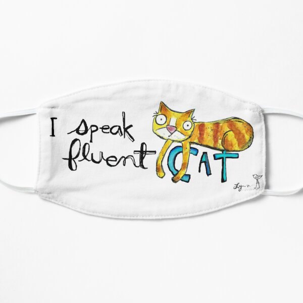 I speak fluent CAT Mask