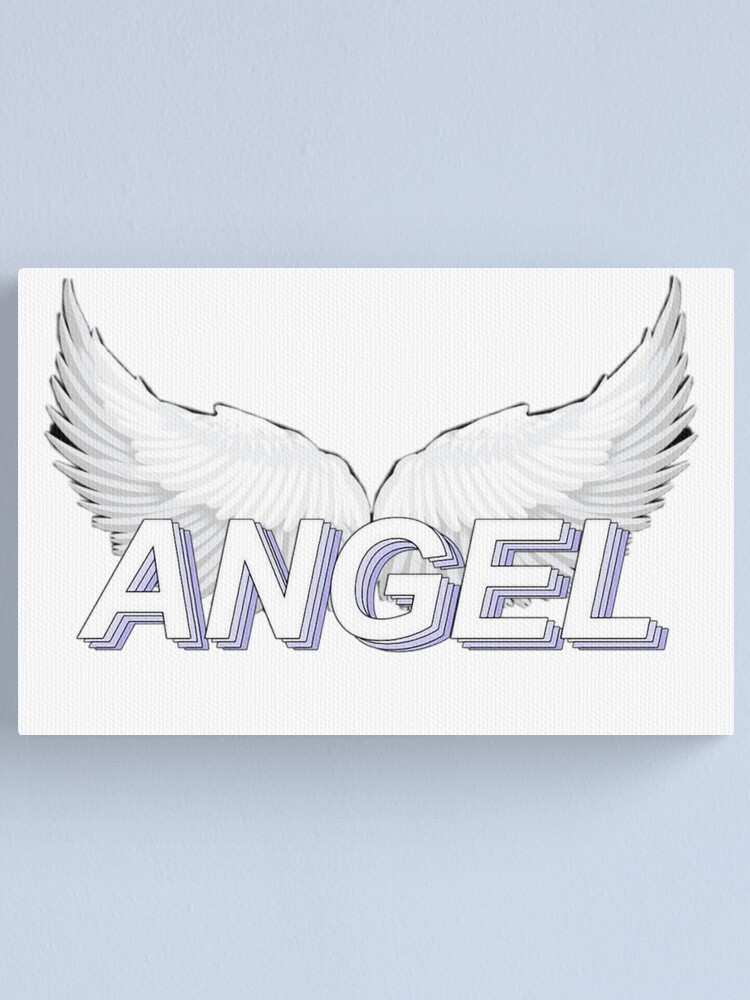 Angel Wings Canvas Print By Kailyn7771 Redbubble