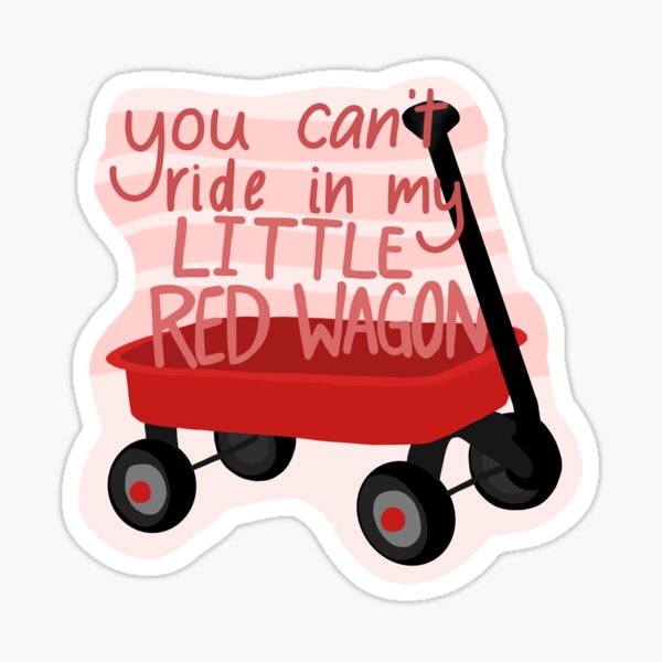 Radio flyer cheap wagon stickers