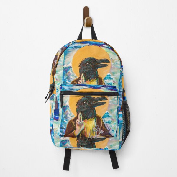 Item preview, Crow Priest | Classic Renaissance Bird Painting designed and sold by Jacob la Cour.