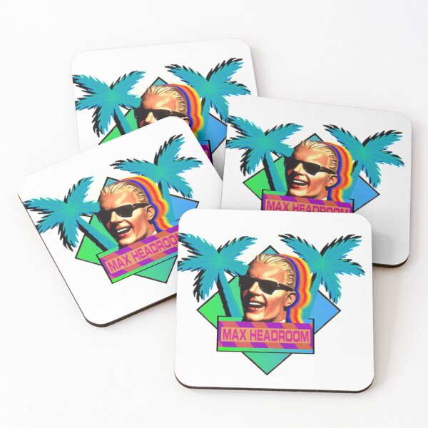 Item preview, Max Headroom Retrowave 80s Miami designed and sold by Ratch2929.