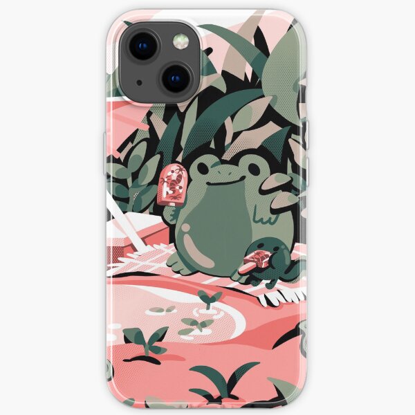 Froggie Frolic Fun iPhone Soft Case