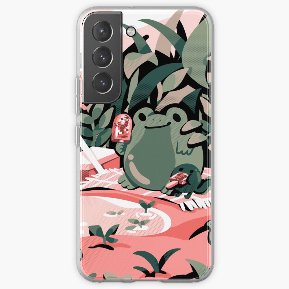 Froggie Frolic Fun Samsung Galaxy Phone Case