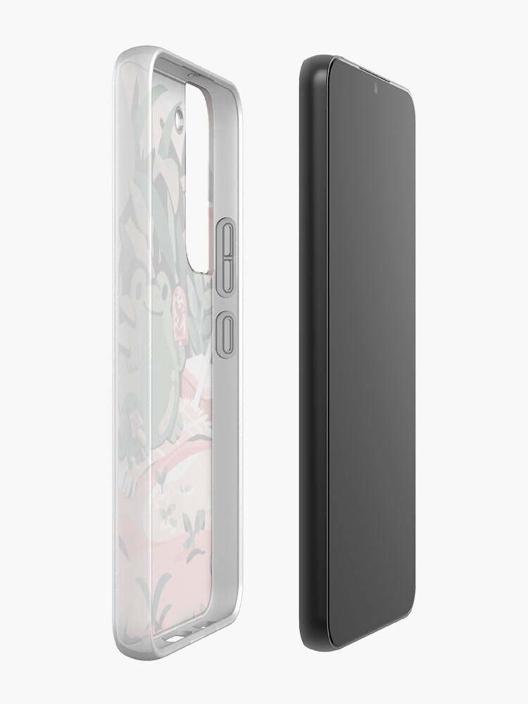 Alternate view of Froggie Frolic Fun Samsung Galaxy Phone Case