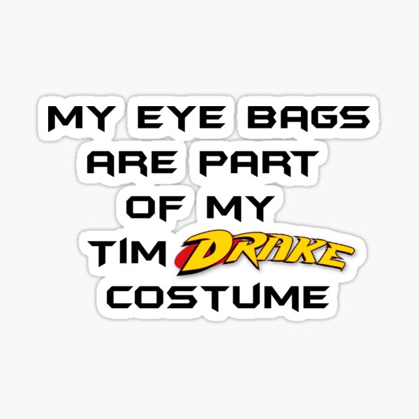 Item preview, My eye bags are part of my Tim Drake costume designed and sold by majomaldonado.
