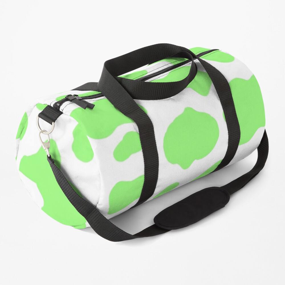 cow print duffle bag