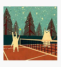 First Snow Photographic Print