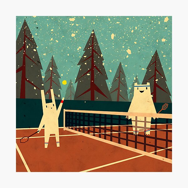 First Snow Photographic Print