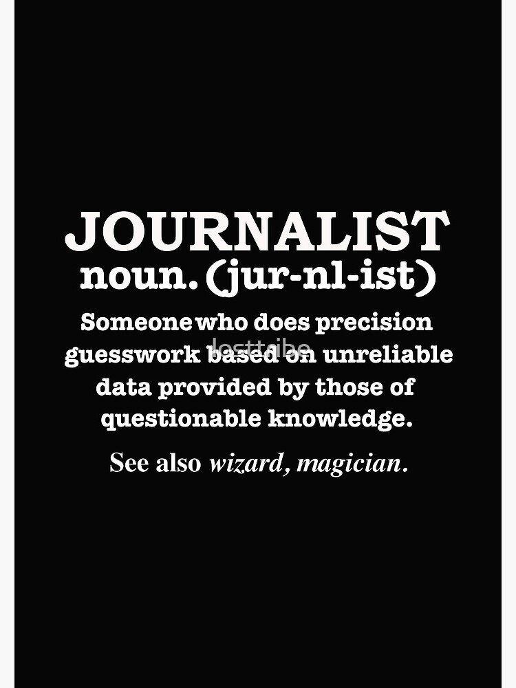 Journalist Definition