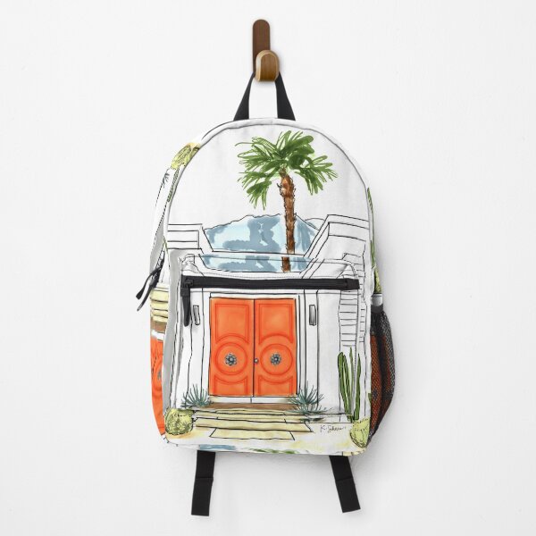 Item preview, Palm Springs Orange Door- 2 designed and sold by kschowe.