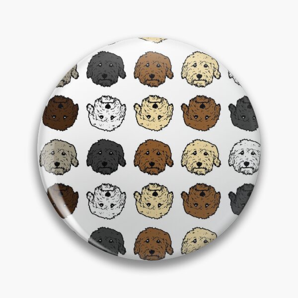 Item preview, Doodle Dog pattern - up and down Doodles on white - doodle dog colors designed and sold by smooshfaceutd.