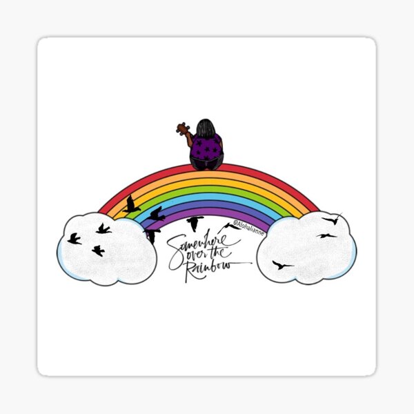 Item preview, Somewhere over the rainbow  designed and sold by Alohalianne.