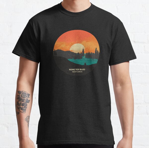 Rising Tide Blues - Circle Classic T-Shirt