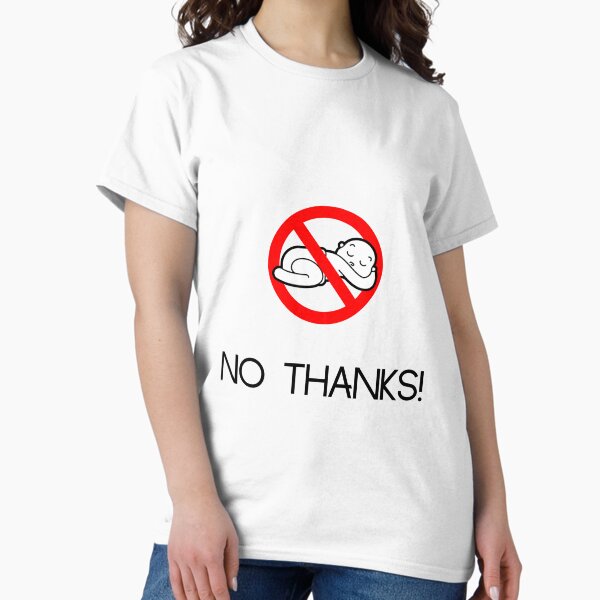 Item preview, No Thanks, Childfree designed and sold by Gramsta.