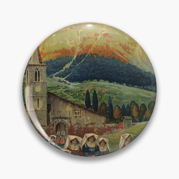 Aperçu de l'œuvre ENIT Abruzzo affiche vintage créée et vendue par stickart-marek.