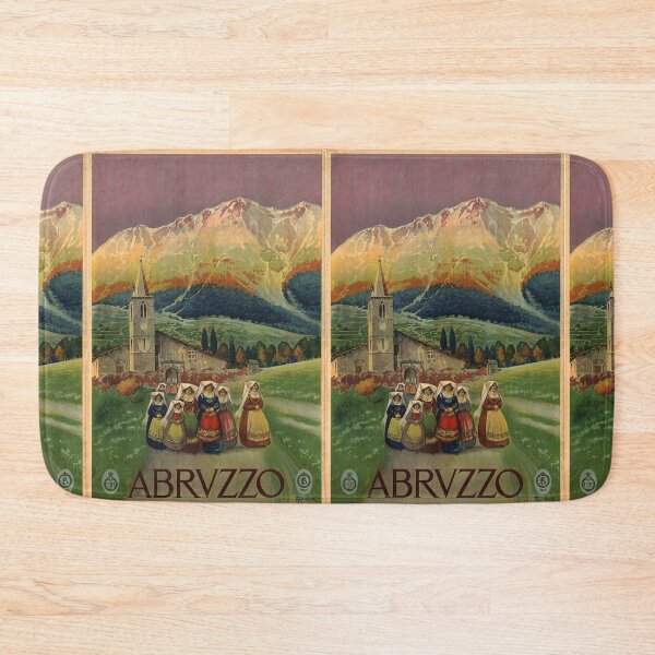 Item preview, ENIT Abruzzo vintage travel poster designed and sold by stickart-marek.