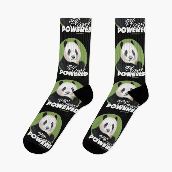 Item preview, PLANT POWERED PANDA VEGAN designed and sold by wiboandbear.