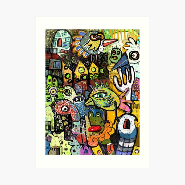 Birds of Burden Art Print