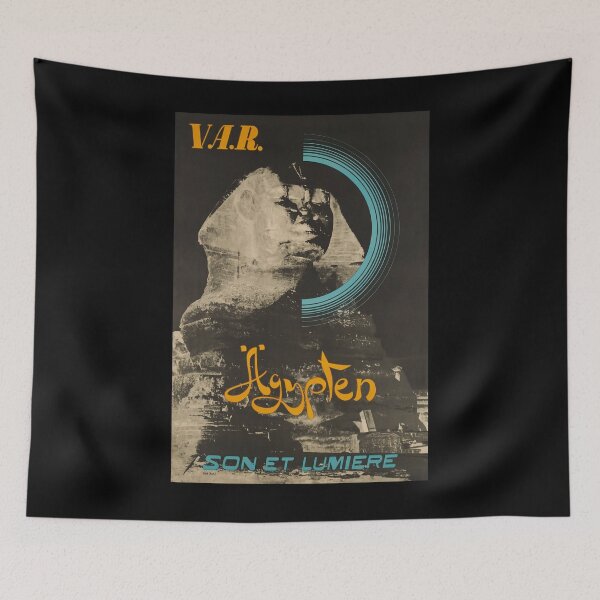 Item preview, Aegypten vintage travel poster designed and sold by stickart-marek.