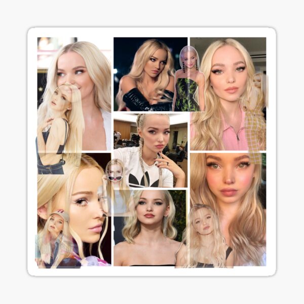 Dove Cameron Collage Sticker
