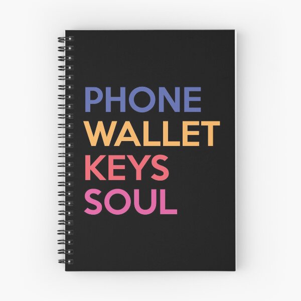 Artikelvorschau, Telefon Brieftasche Schlüssel Seele entworfen und verkauft von ShinsenMerch.