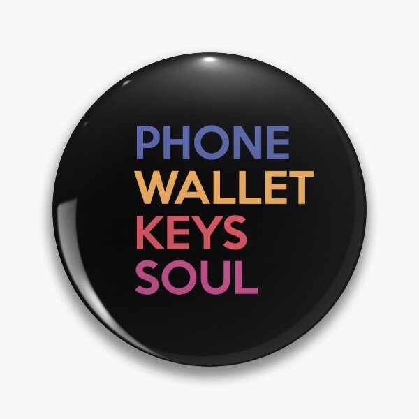 Item preview, Phone Wallet Keys Soul designed and sold by ShinsenMerch.