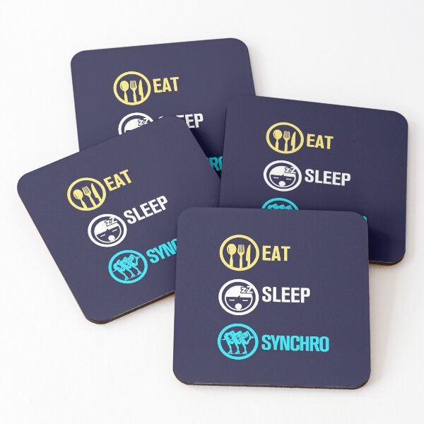 Item preview, Synchronized Skating Eat Sleep Synchro designed and sold by jaygo.