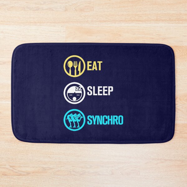 Item preview, Synchronized Skating Eat Sleep Synchro designed and sold by jaygo.