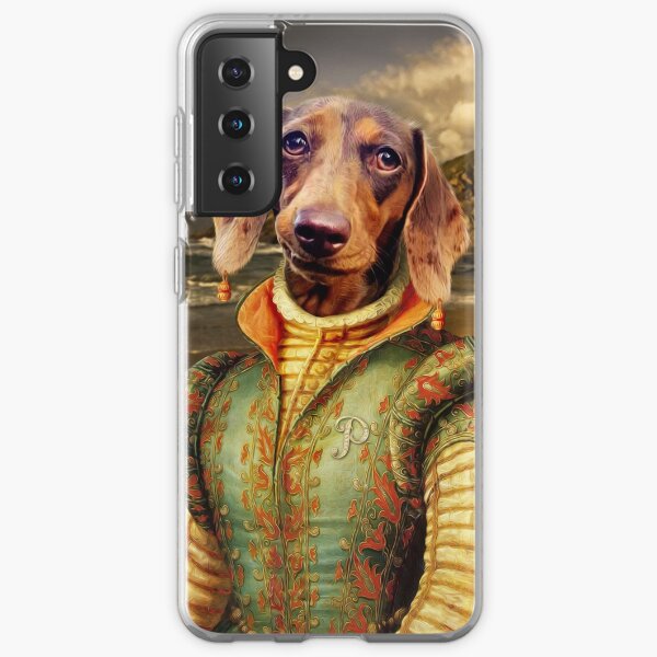 Dachshund Dog Portrait - Penny Samsung Galaxy Soft Case