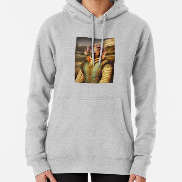 Dachshund Dog Portrait - Penny Pullover Hoodie