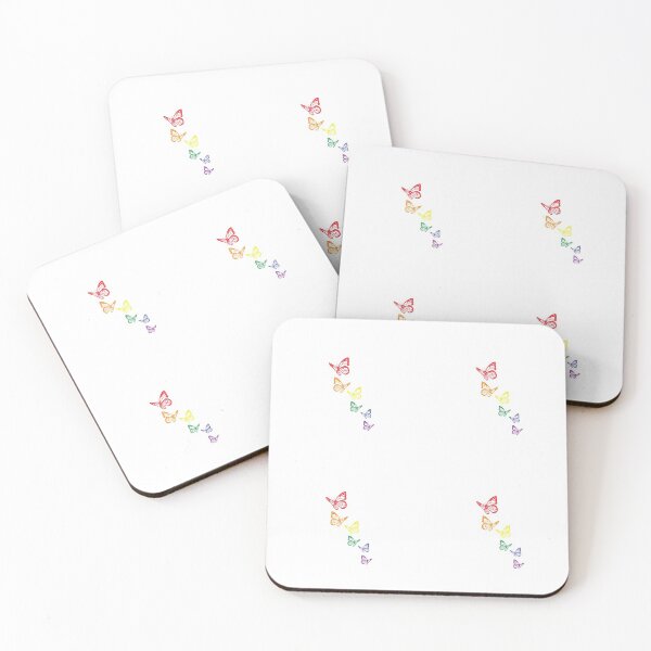 Item preview, Butterflies Around (Pride Flag)  designed and sold by Kokoa Palace.