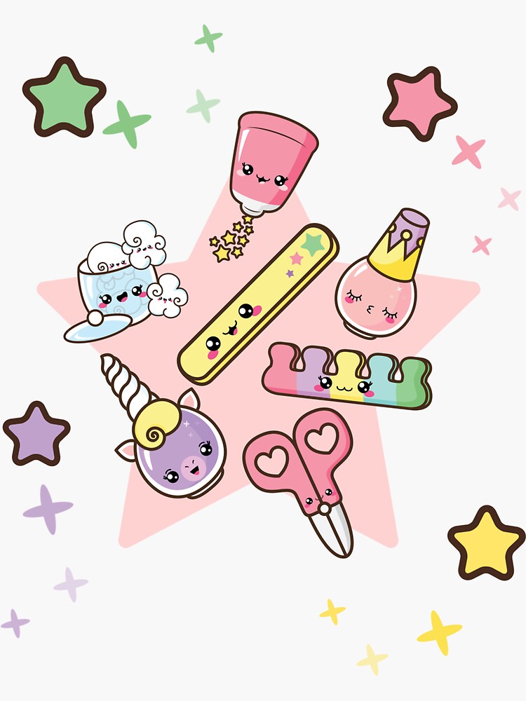 Kawaii nail time! by Papagana