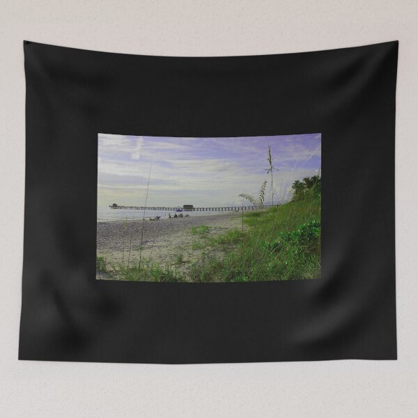 Item preview, Naples Pier Storm in the Distance designed and sold by MOAZTees.