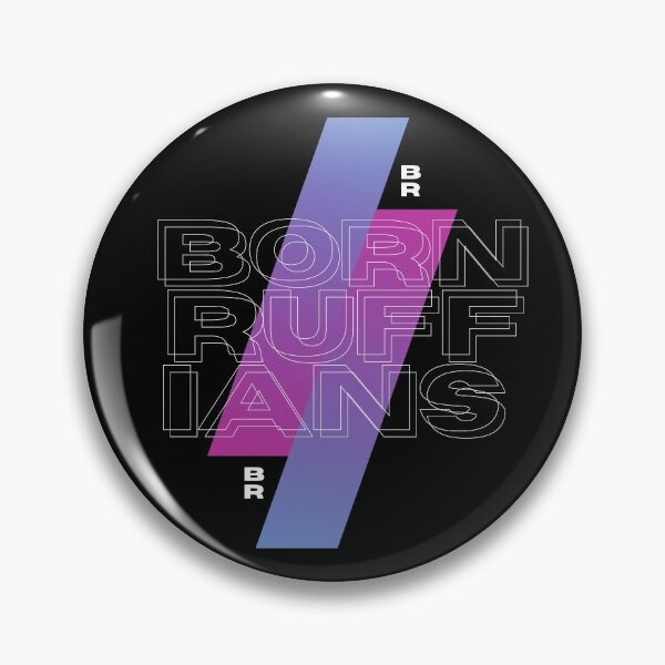 Item preview, Born Ruffians // Geometric Illustration designed and sold by KylieBeth Designs.