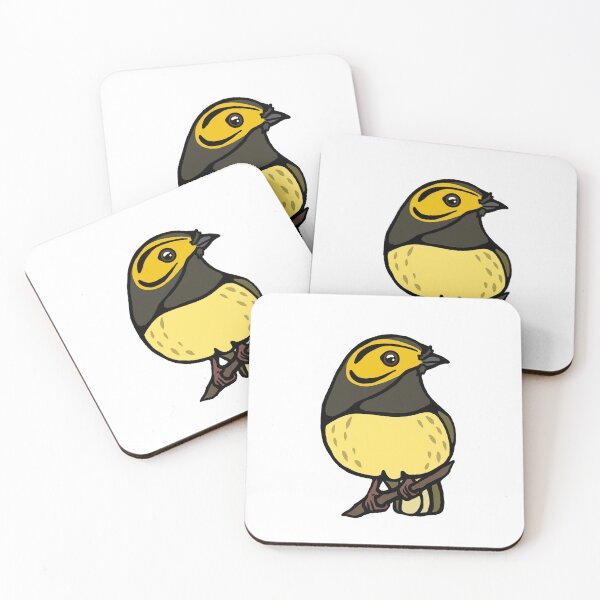 Item preview, Hooded Warbler Graphic designed and sold by NewWorldAster.