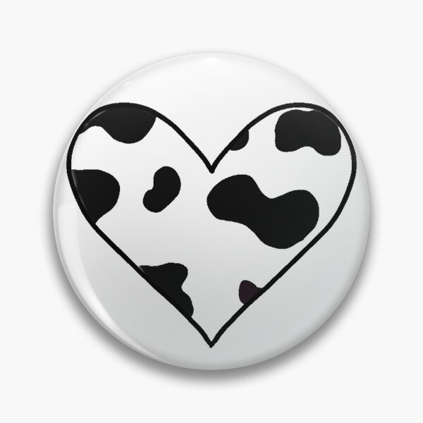 Item preview, Cow Print Heart designed and sold by Jude Burnett.