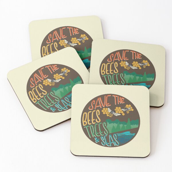 Item preview, Save The Bees, Trees, & Seas | Earth Tones designed and sold by CarlosAlberto.