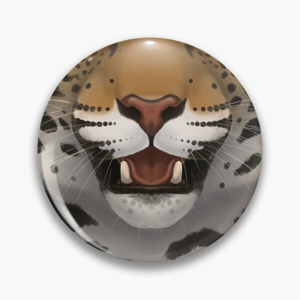 Item preview, Jaguar Face designed and sold by SidianArts.
