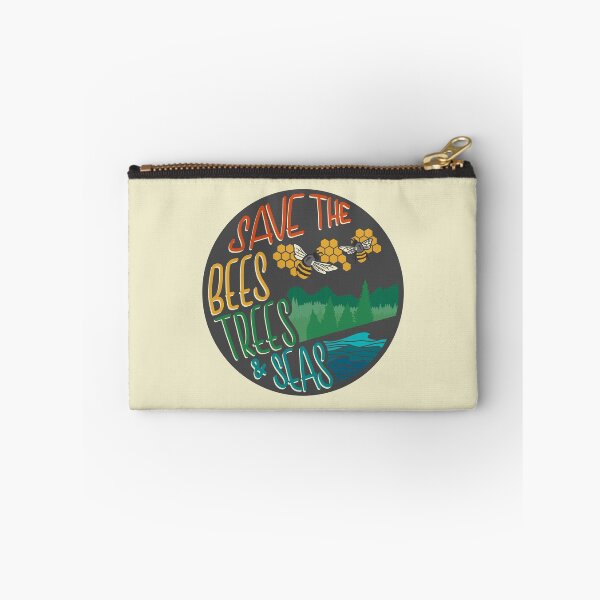 Item preview, Round Save The Bees, Trees, & Seas designed and sold by CarlosAlberto.