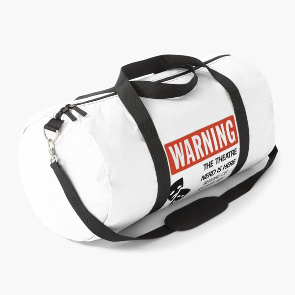Item preview, WARNING Theatre Nerd designed and sold by DrBunnyButt.