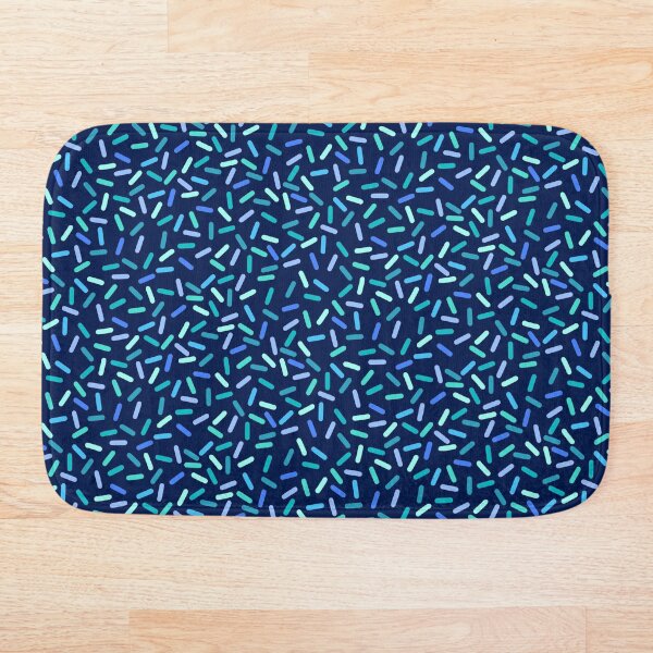 Artikelvorschau, Blue Sprinkles Mix Pattern Navy Hintergrund entworfen und verkauft von oeschi.