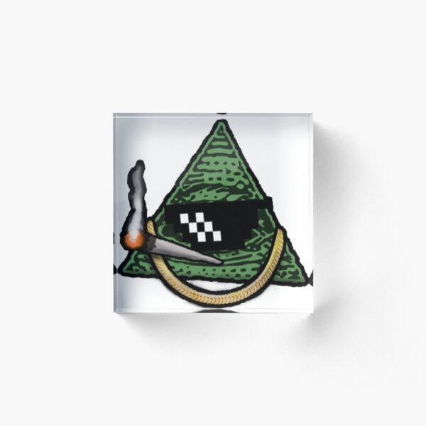 Pyramid thug life Acrylic Block