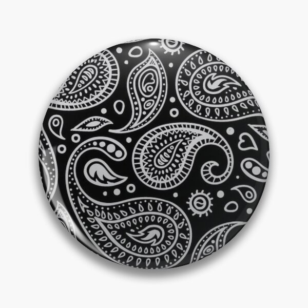 Item preview, Black paisley design  designed and sold by Albert Faldet.