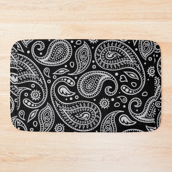 Item preview, Black paisley design  designed and sold by Albert Faldet.