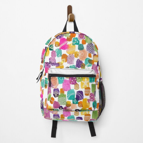 Item preview, Multicolor Watercolor Patchwork designed and sold by Amandeen.