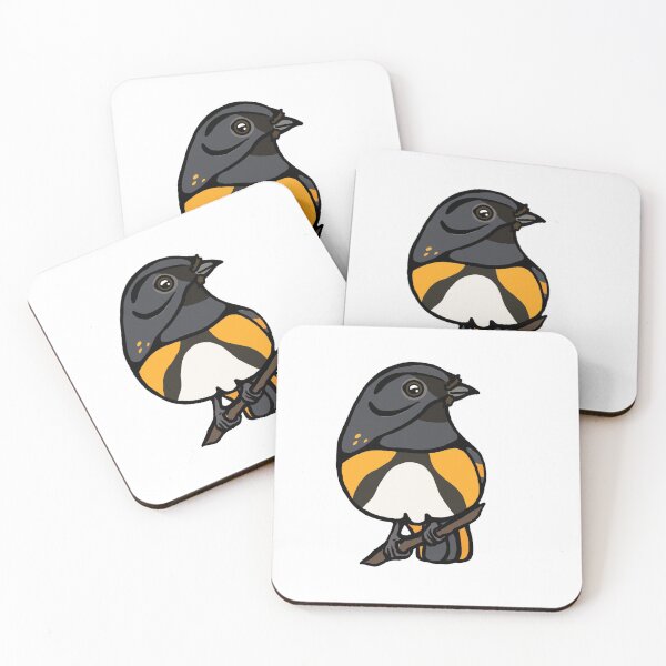 Item preview, American Redstart Warbler Graphic designed and sold by NewWorldAster.